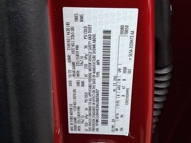 2022 Ford Escape SEL