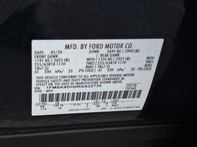 2024 Ford Explorer XLT