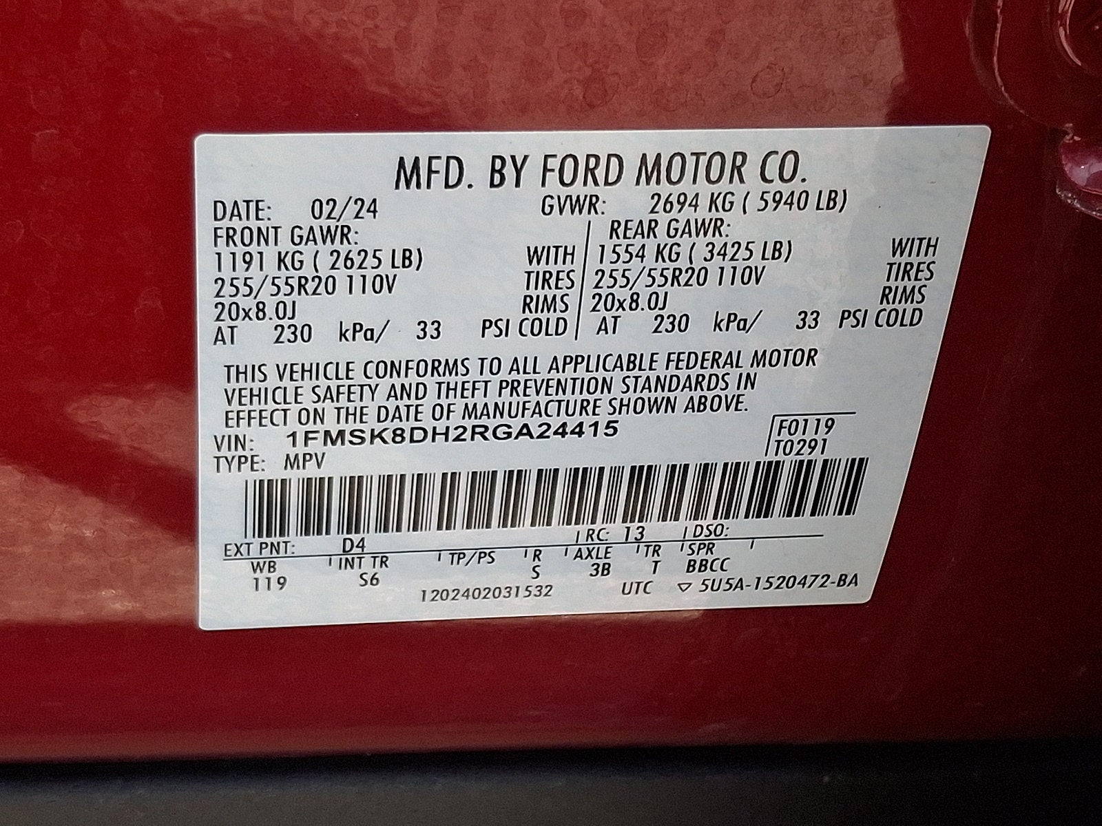 2024 Ford Explorer XLT