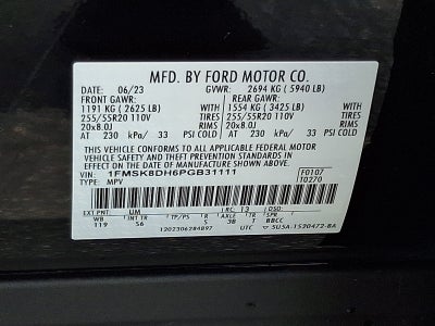 2023 Ford Explorer XLT