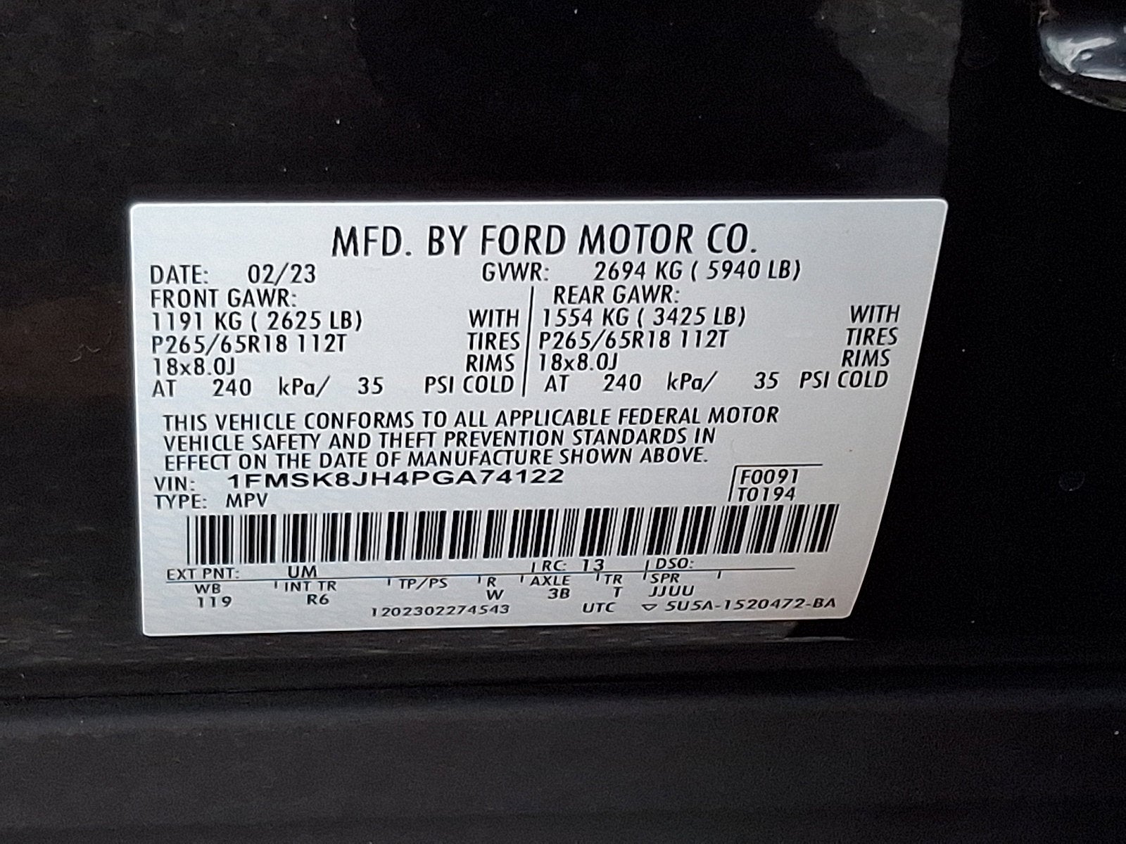 2023 Ford Explorer Timberline