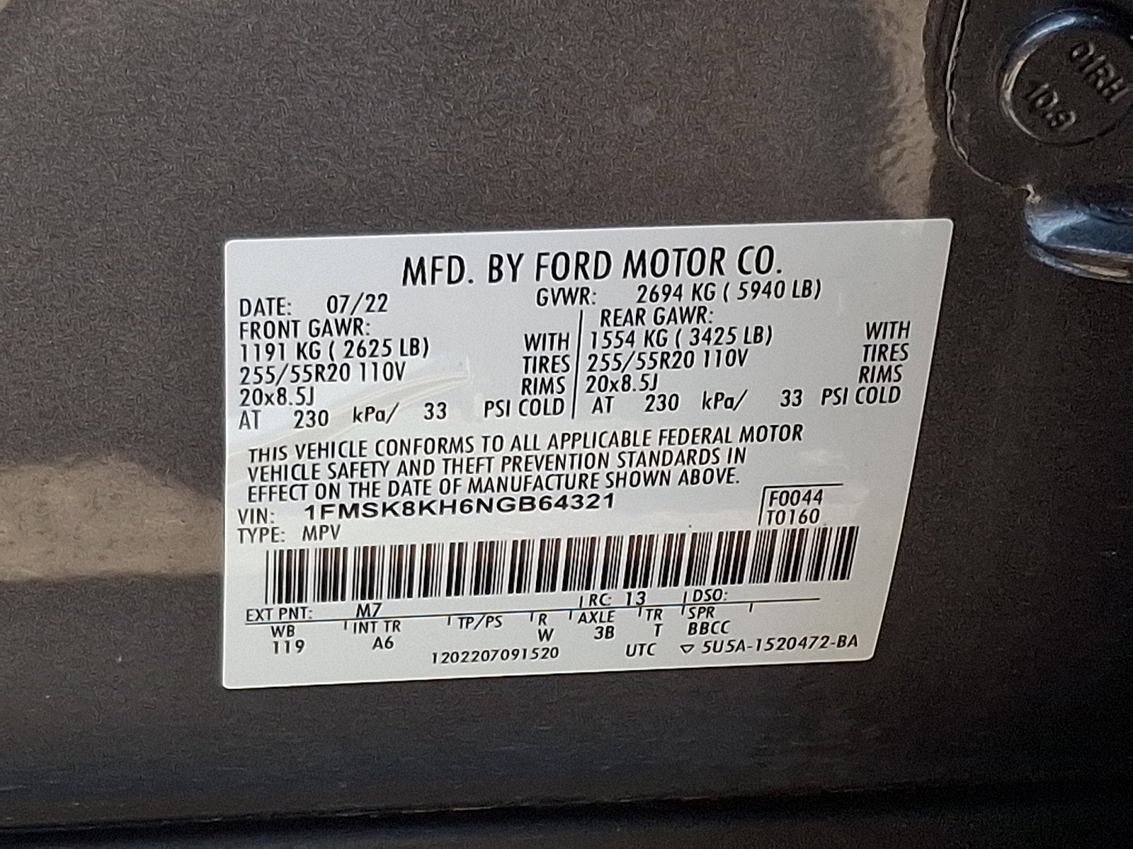 2022 Ford Explorer ST-Line