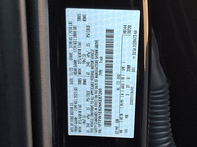 2022 Ford F-150 LARIAT