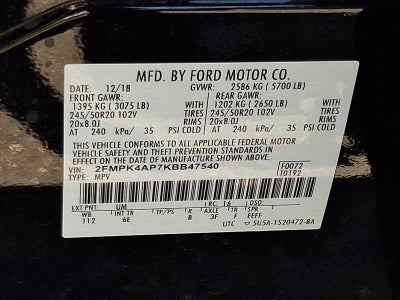 2019 Ford Edge ST
