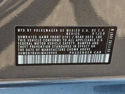 2020 Volkswagen Jetta R-Line