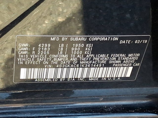 2019 Subaru Impreza Premium