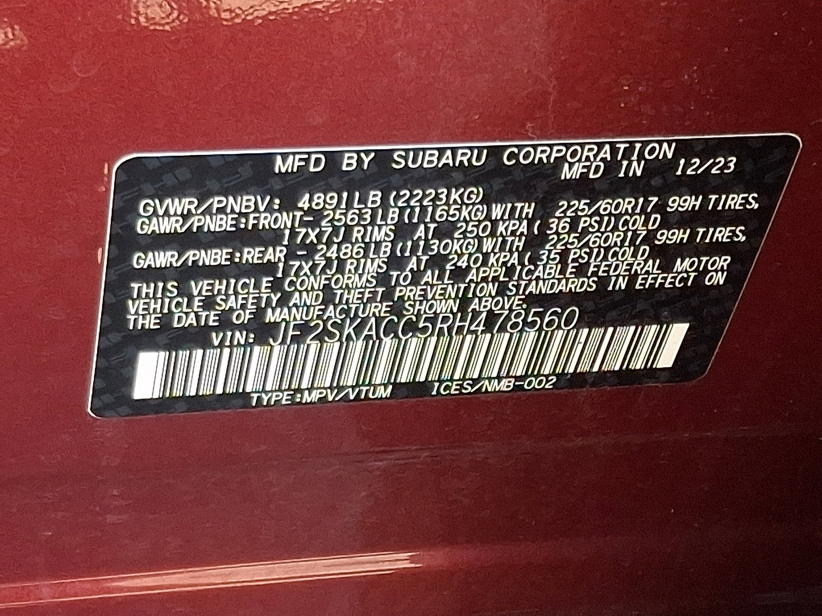 2024 Subaru Forester Premium