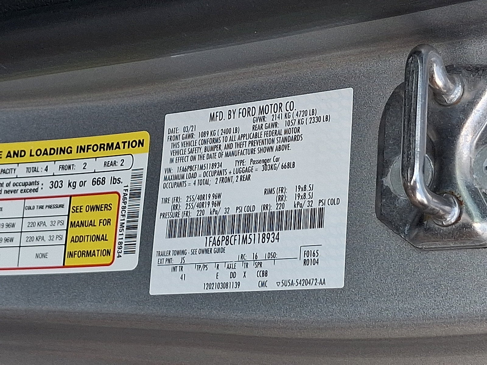 2021 Ford Mustang GT Premium