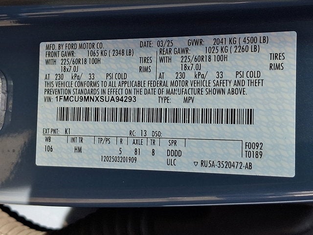 2025 Ford Escape ST-Line