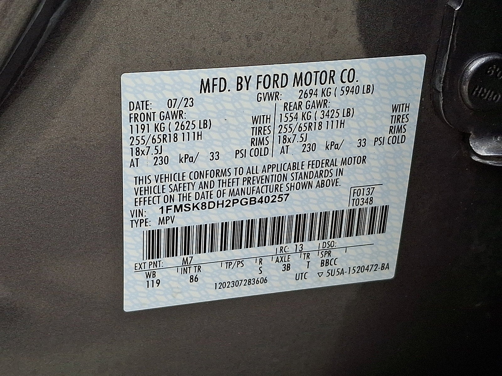 2023 Ford Explorer XLT
