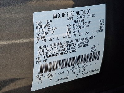 2023 Ford Explorer XLT