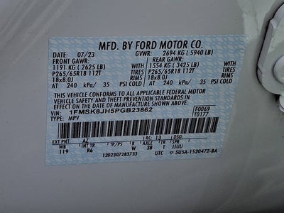 2023 Ford Explorer Timberline