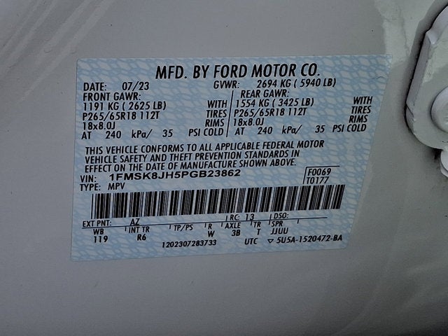 2023 Ford Explorer Timberline