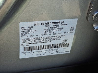 2023 Ford Explorer ST-Line