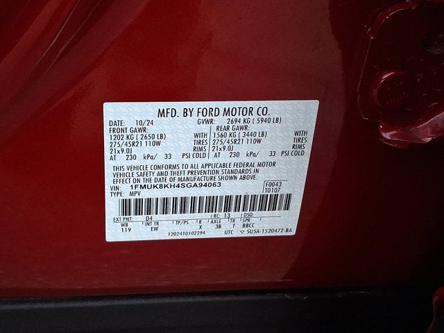 2025 Ford Explorer ST-Line