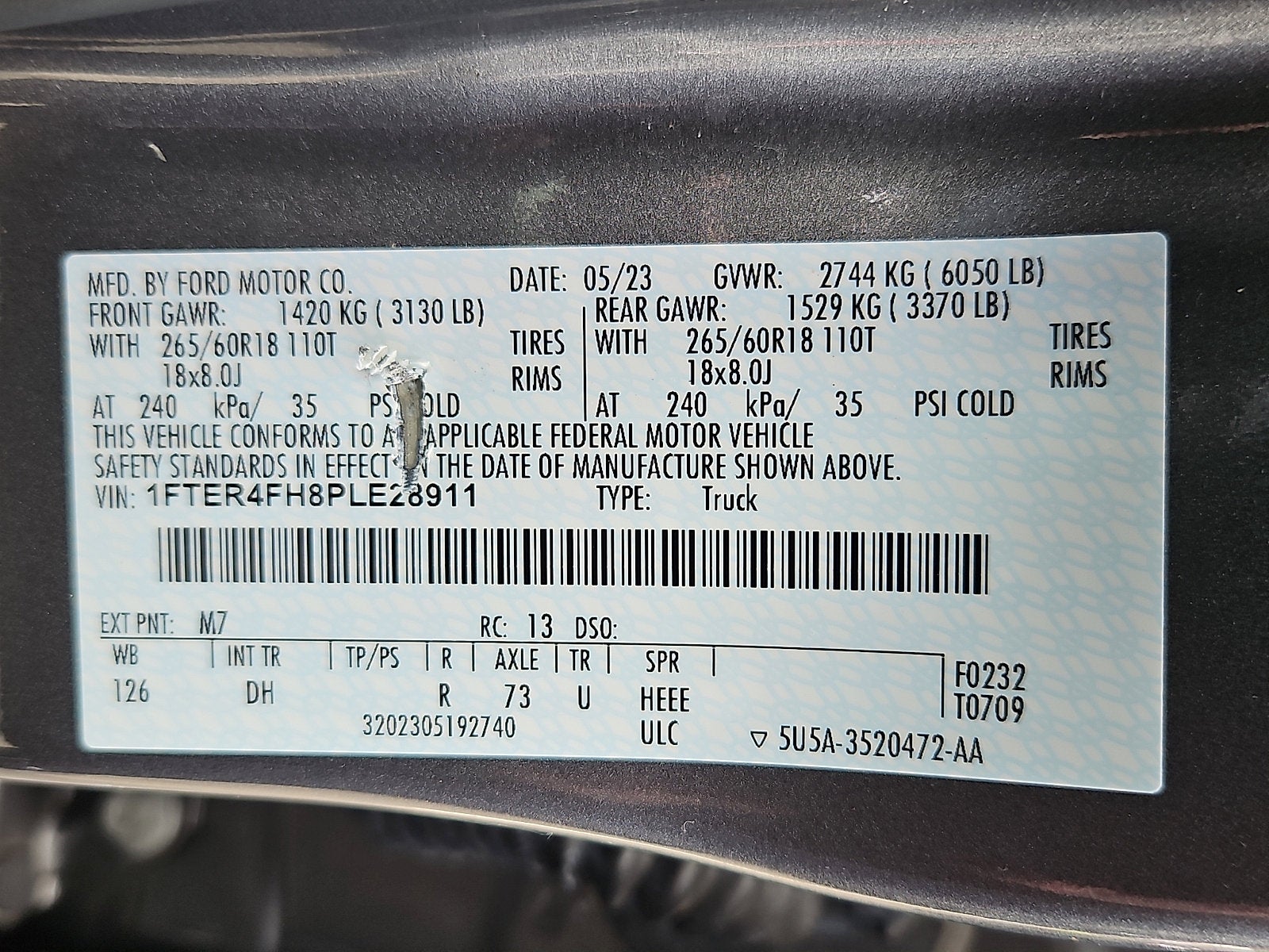 2023 Ford Ranger LARIAT