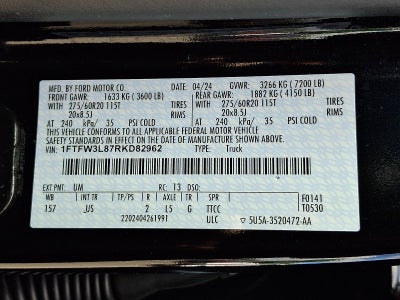 2024 Ford F-150 XLT