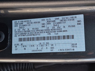 2025 Ford F-150 Platinum