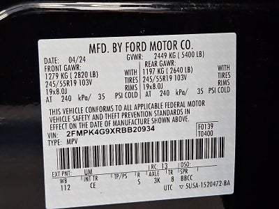 2024 Ford Edge SE