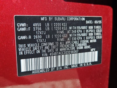 2025 Subaru Outback Premium