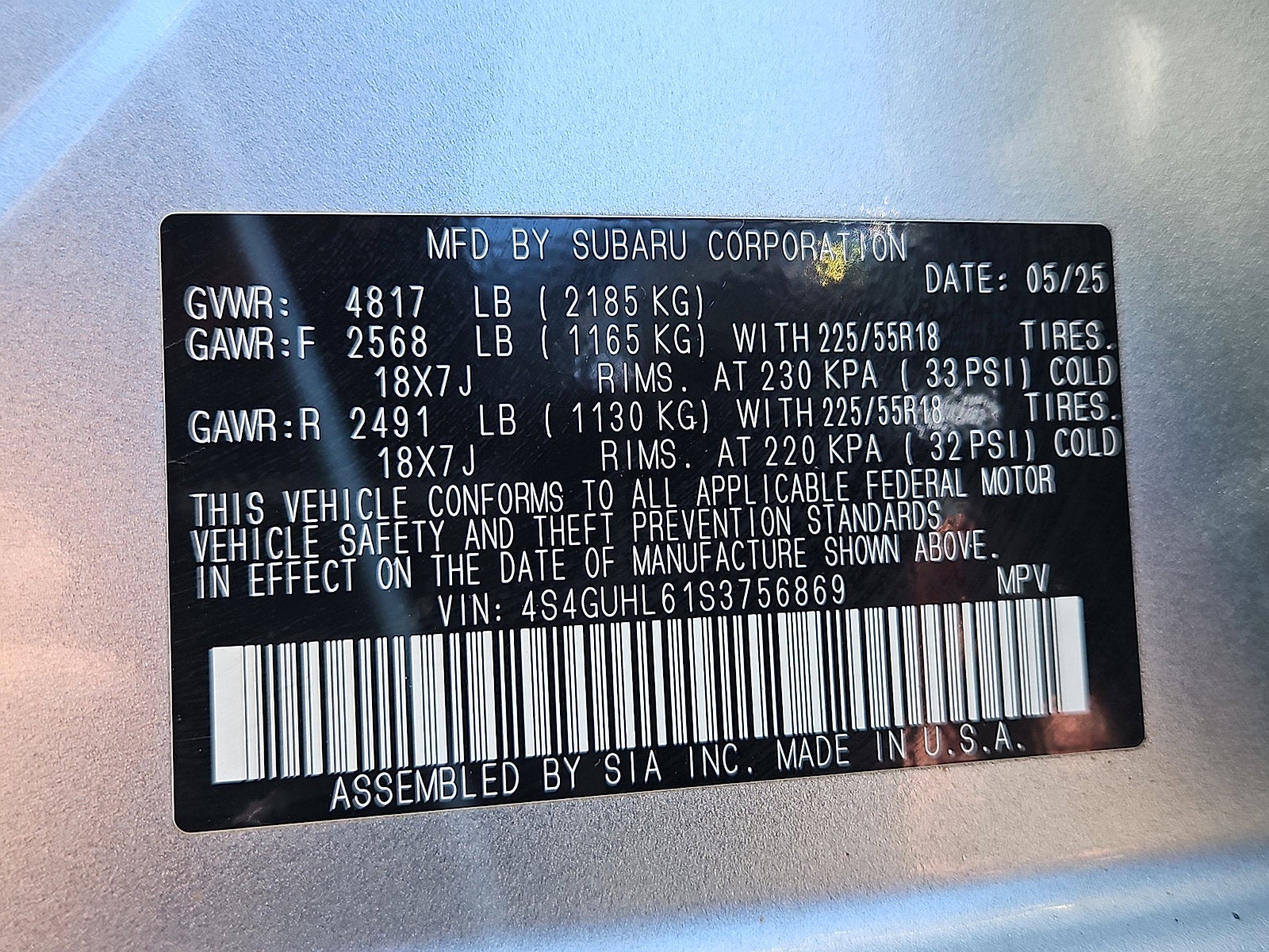 2025 Subaru Crosstrek Limited