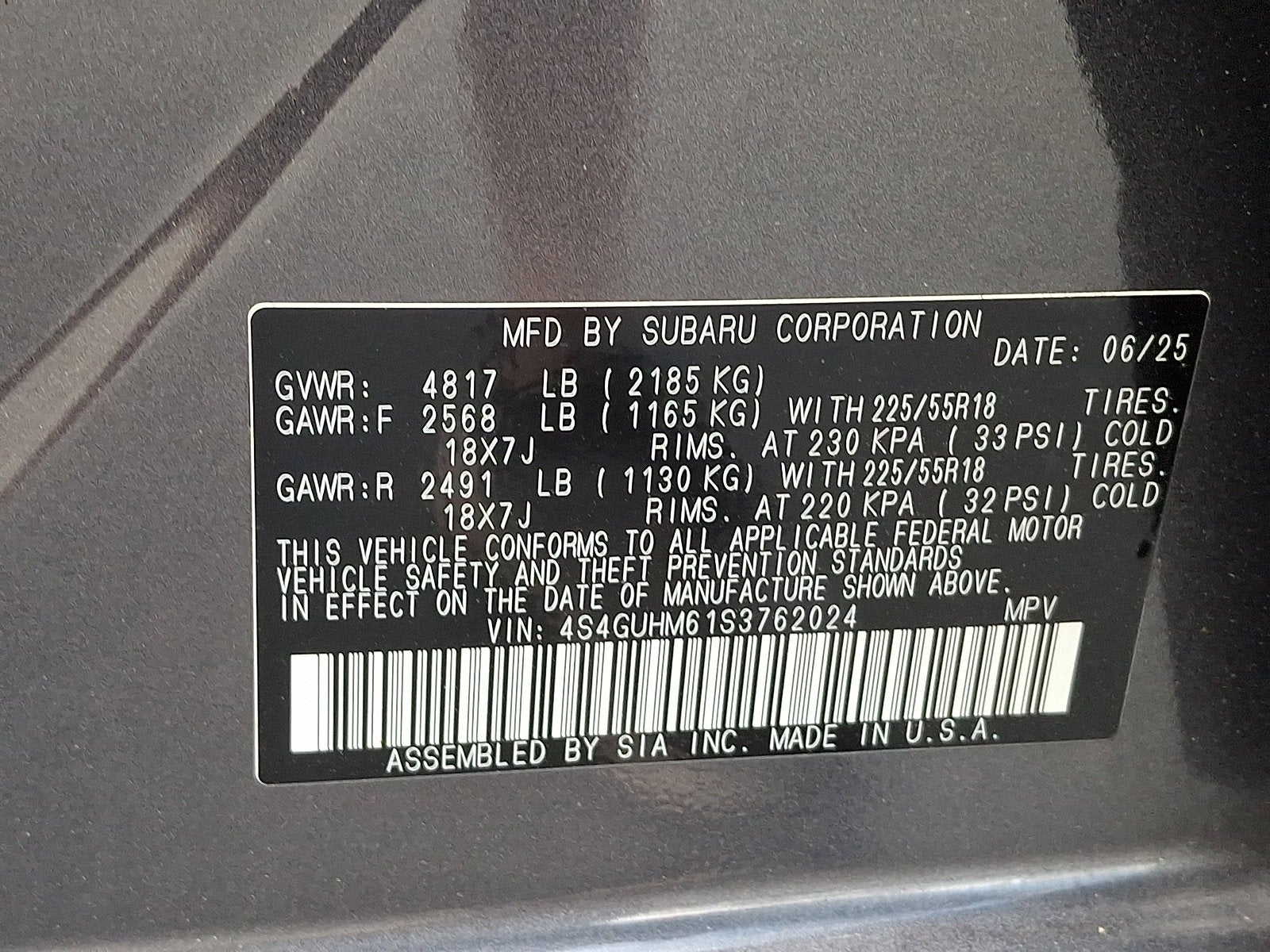 2025 Subaru Crosstrek Limited