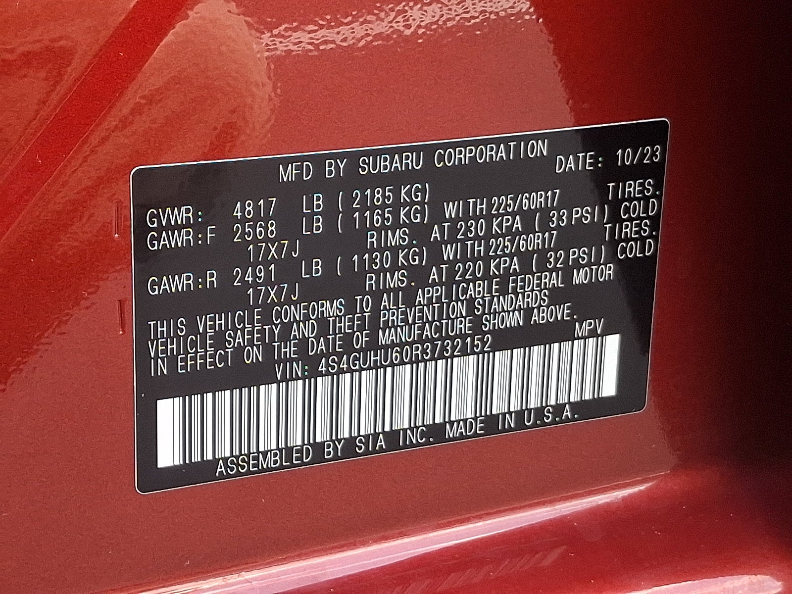 2024 Subaru Crosstrek Wilderness