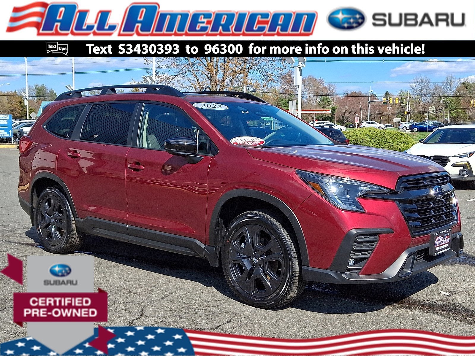 2025 Subaru Ascent Onyx Edition