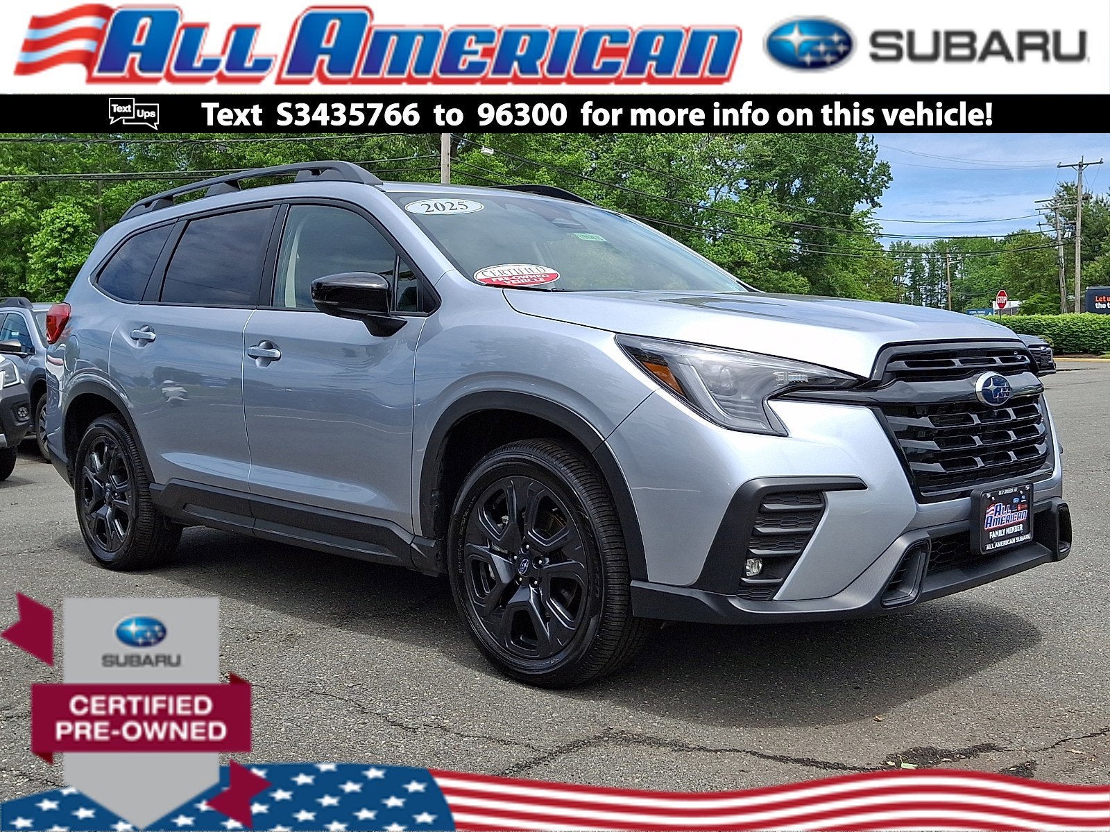 2025 Subaru Ascent Onyx Edition Touring
