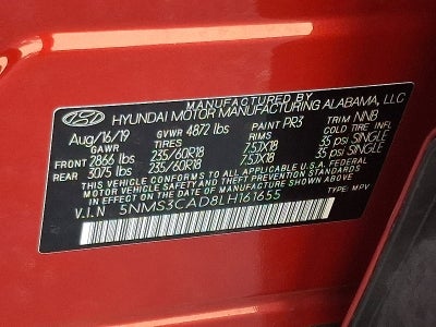 2020 Hyundai Santa Fe SEL