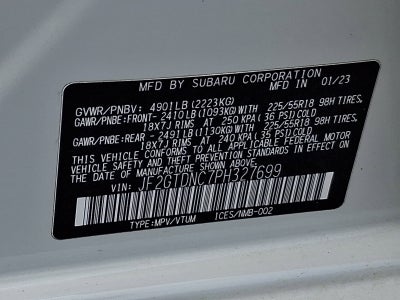 2023 Subaru Crosstrek Hybrid Hybrid