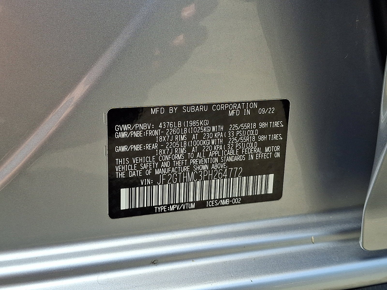 2023 Subaru Crosstrek Limited