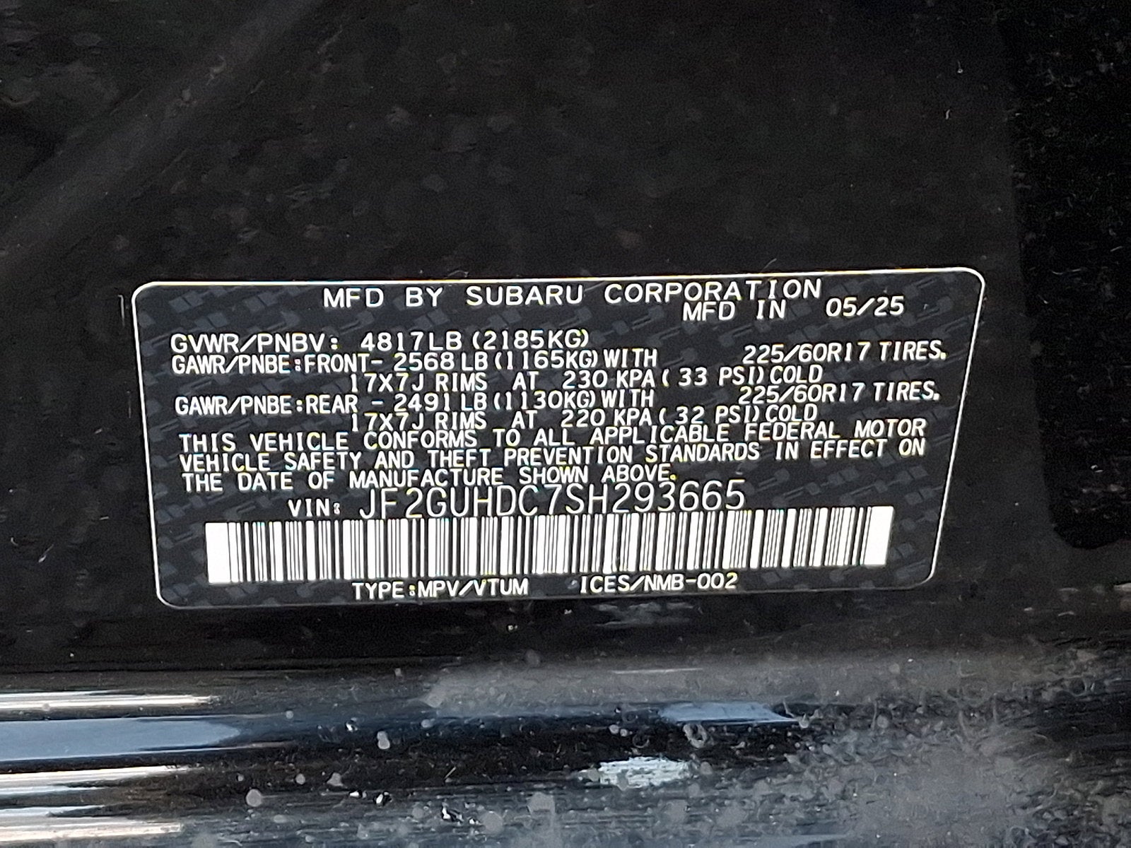 2025 Subaru Crosstrek Premium