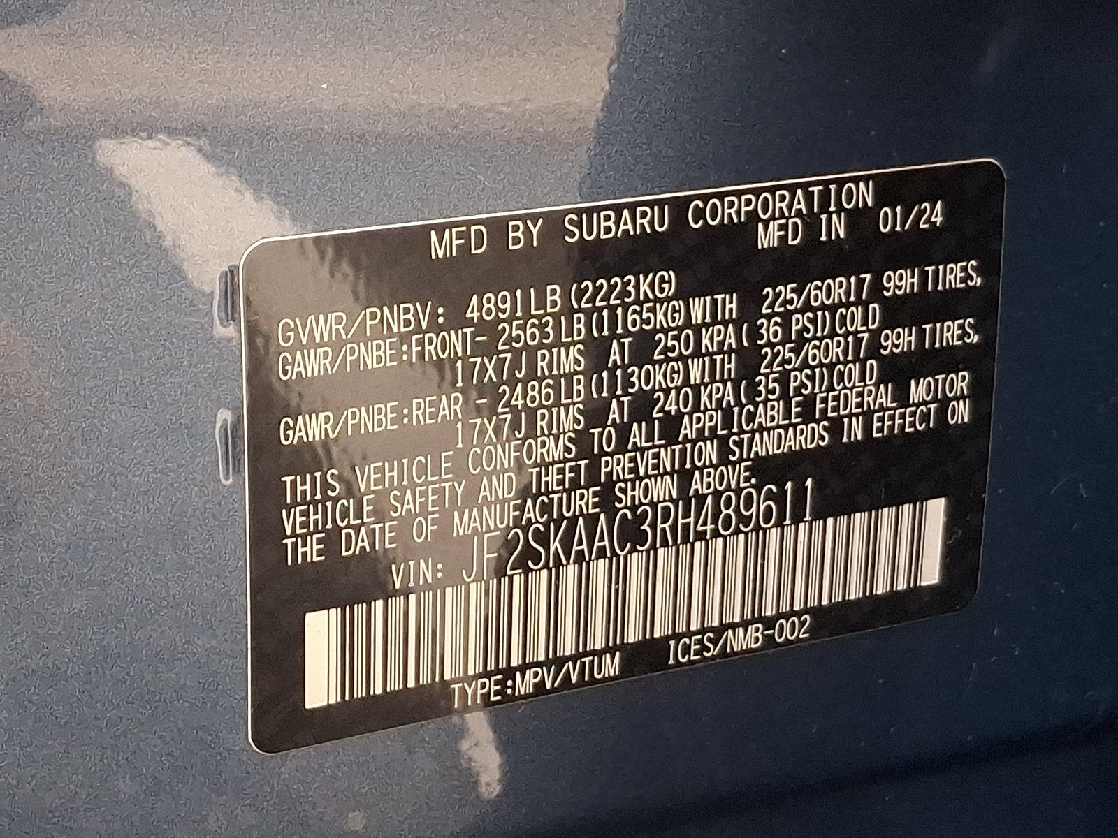 2024 Subaru Forester AWD