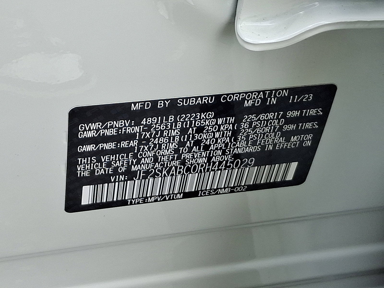 2024 Subaru Forester AWD