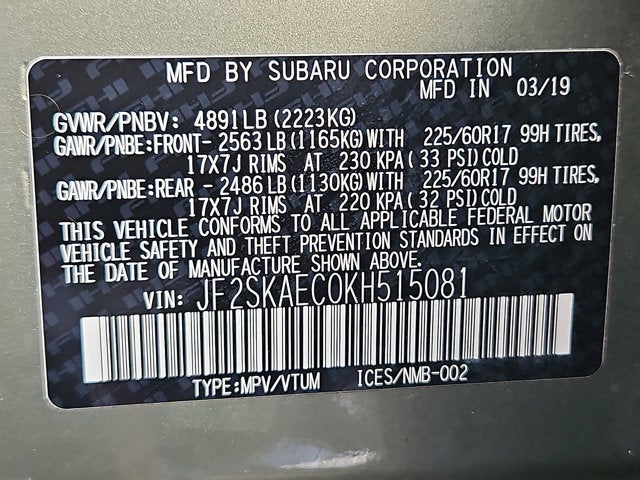 2019 Subaru Forester Premium