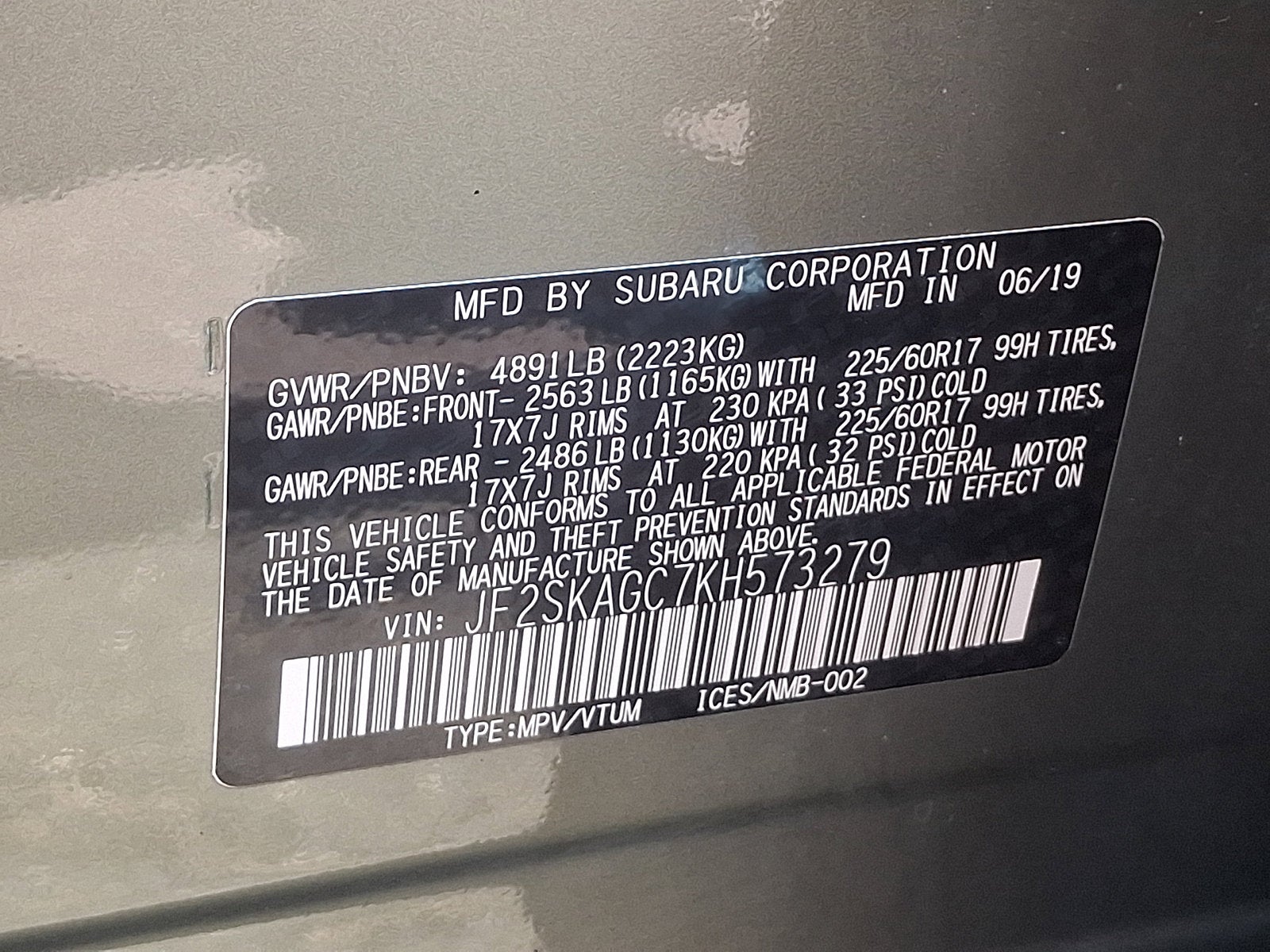 2019 Subaru Forester Premium