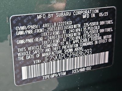 2023 Subaru Forester Limited
