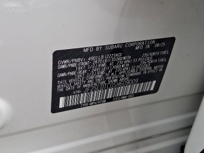 2025 Subaru Forester Touring