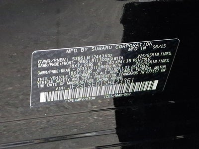 2025 Subaru Forester Hybrid Premium Hybrid