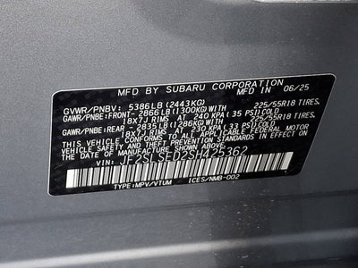 2025 Subaru Forester Hybrid Premium Hybrid