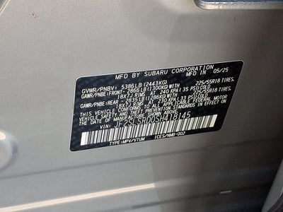 2025 Subaru Forester Hybrid Limited Hybrid