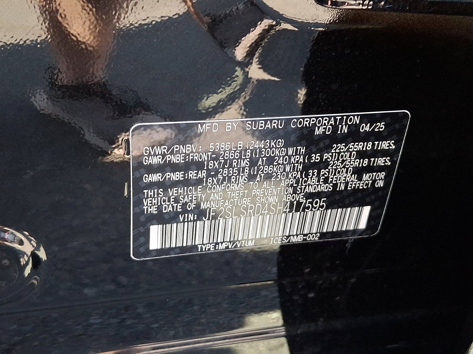 2025 Subaru Forester Hybrid Limited Hybrid