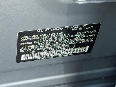 2025 Subaru Forester Hybrid Limited Hybrid