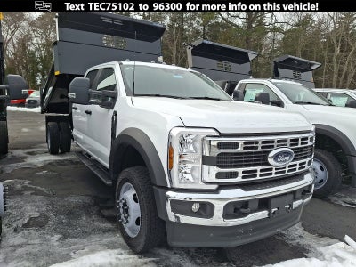 2026 Ford Mason Dump F550 4x4 11 FT 3-4 Yard Crew Cab