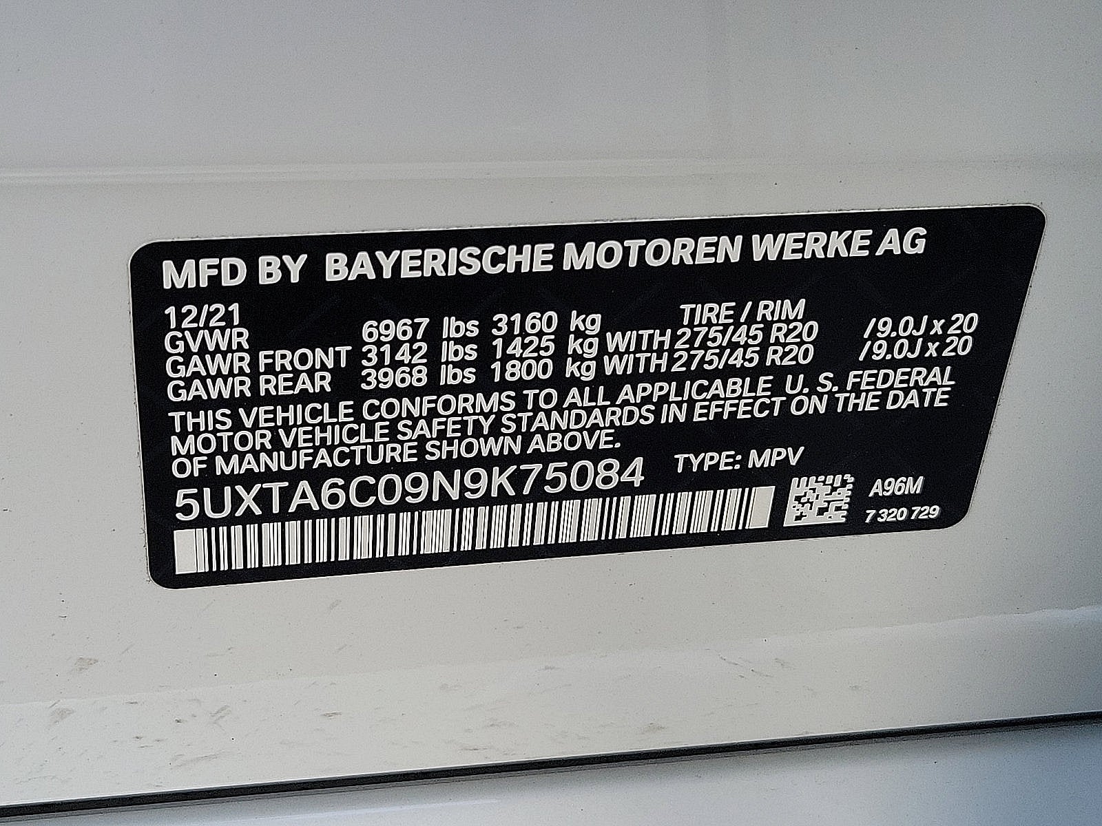 2022 BMW X5 xDrive45e