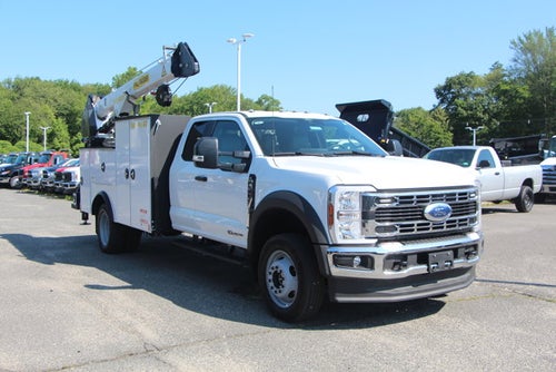 2025 Ford Open Service Utility 11 FT Crane Super Cab F550 4x4